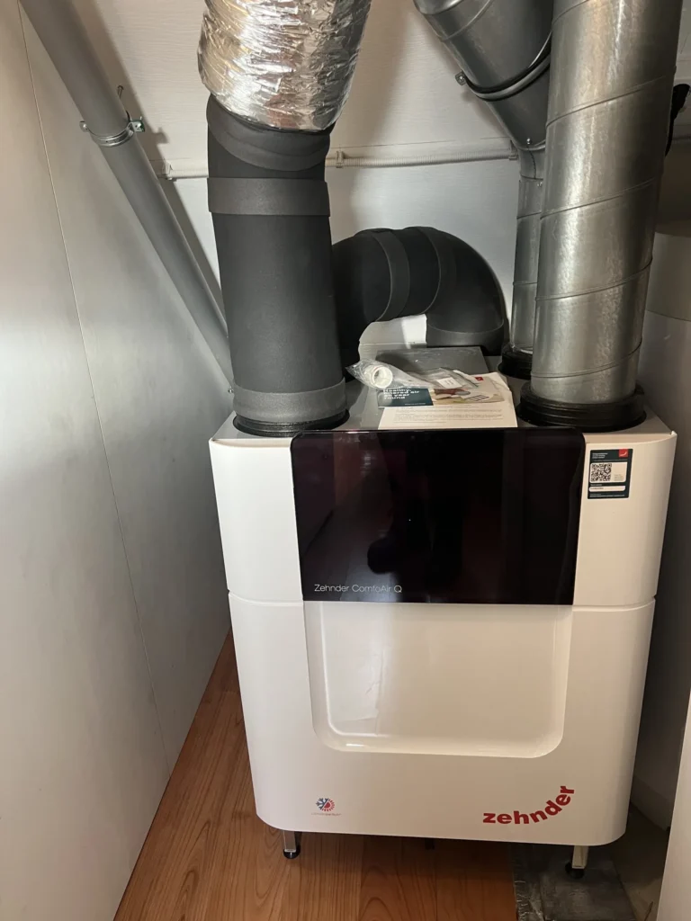 WTW-unit van Zehnder, type ComfoAir Q